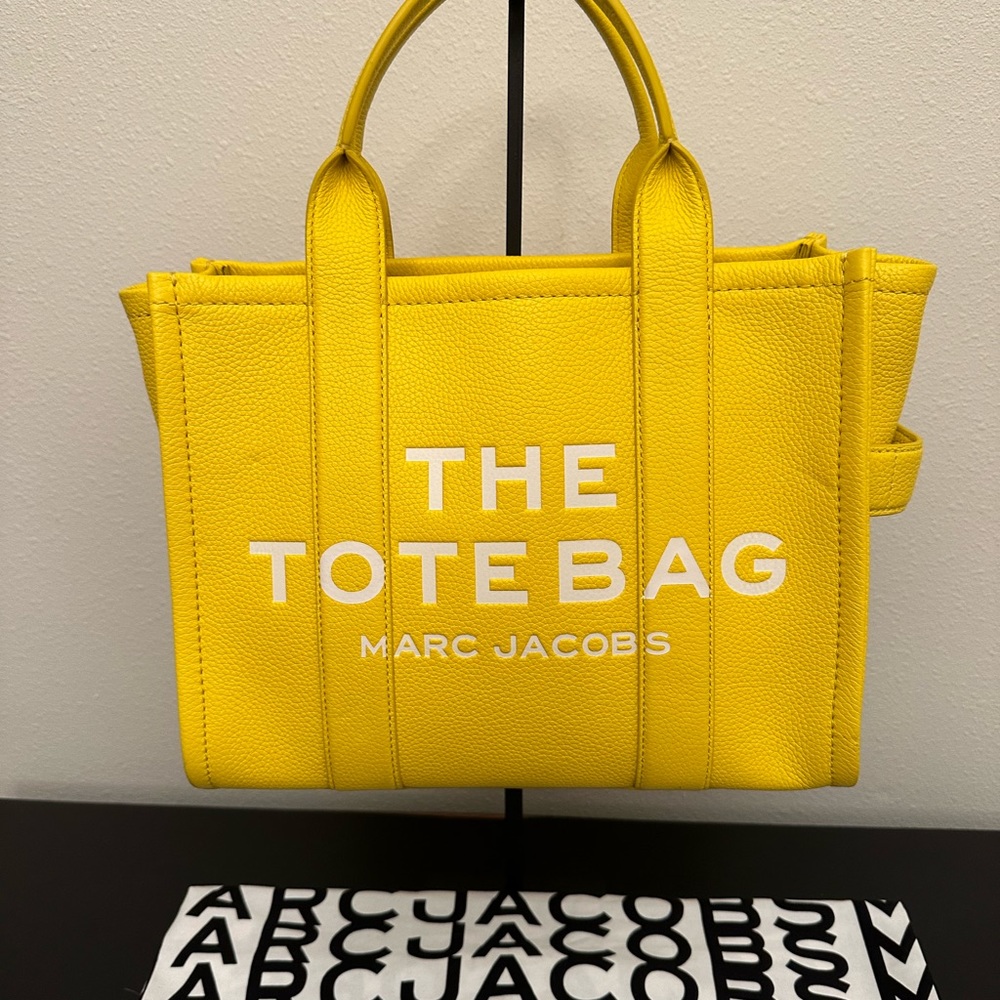 Marc Jacobs The Tote Bag Yellow Crossbody Tote